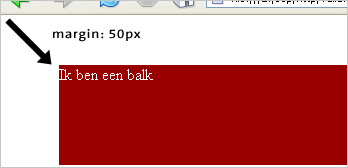 bekijk voorbeeld 2: margin